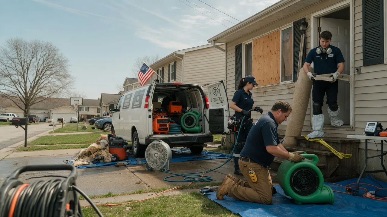 Water Damage Restoration in Hendersonville, NC near me
